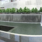 Panoramaaufnahme des 9/11-Memorials