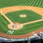 Baseball-Infield im New York Yankees Stadium