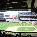 Panorama New York Yankees Stadium vom Main Level (2. Ebene)