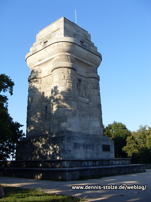 Bismarckturm in Stuttgart - Stadtteil Lenzhalde