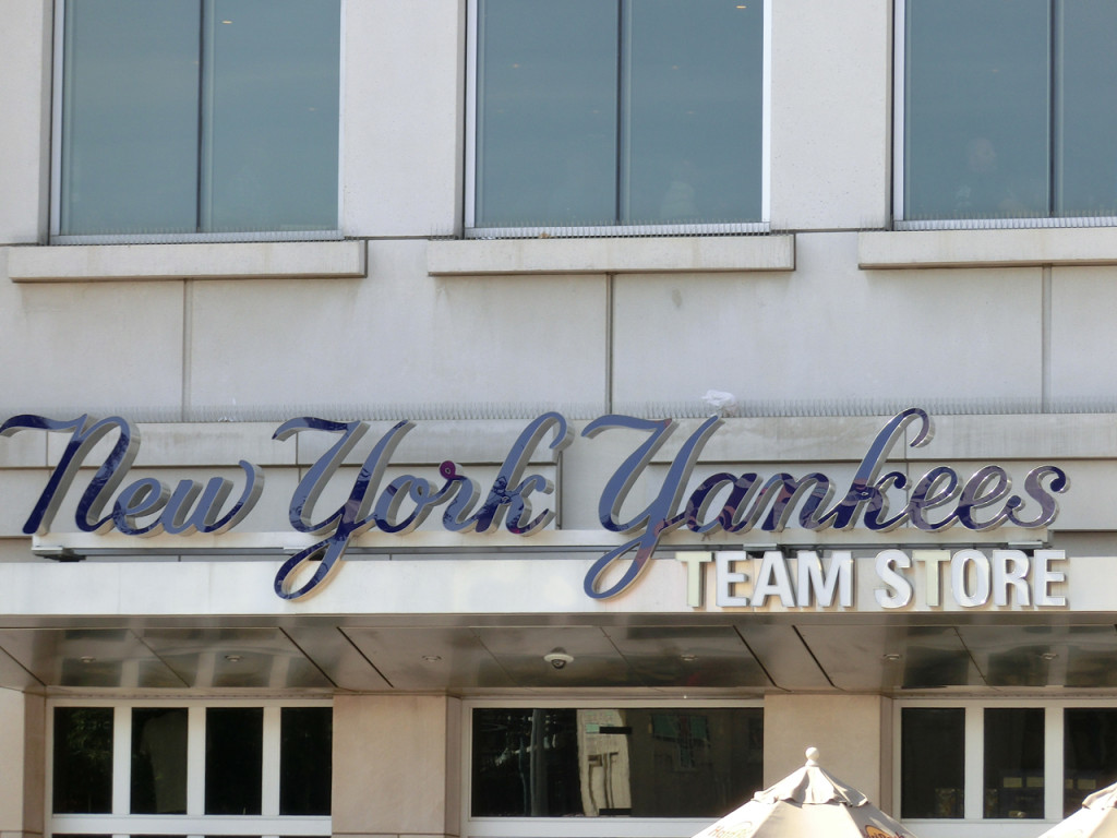 Team Store Der Fan Store am New York Yankees Stadion