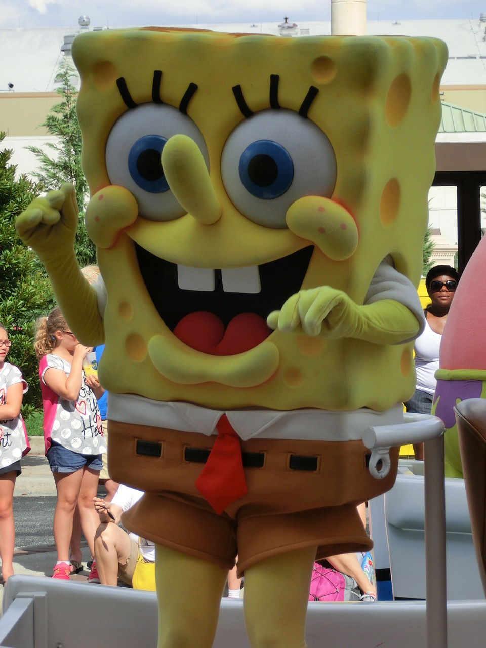 Spongebob Schwammkopf bei der Universal Superstar Parade