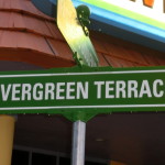 Straßenschild Evergreen Terrace