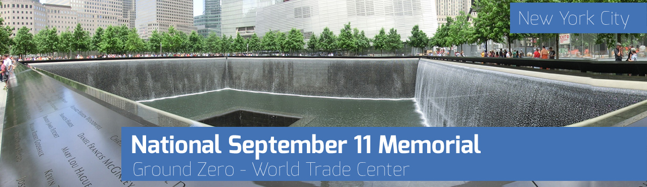 Ground Zero - World Trade Center: National September 11 Memorial New York City