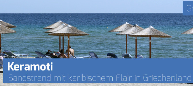 Infos und Bilder vom Strand in Keramoti