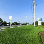 US Highway 1 in marathon - Werbeschild Holiday Inn Express & Suites