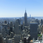 Blick auf Manhattan mit dem Empire State Building