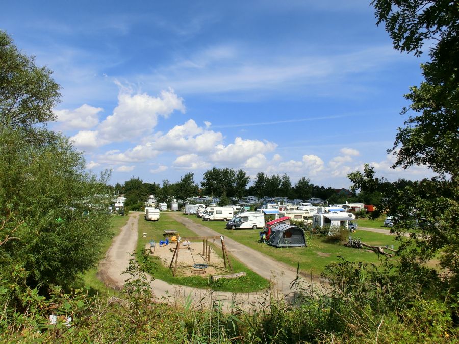 Ansicht Campingplatz Ostseecamp Glücksburg-Holnis