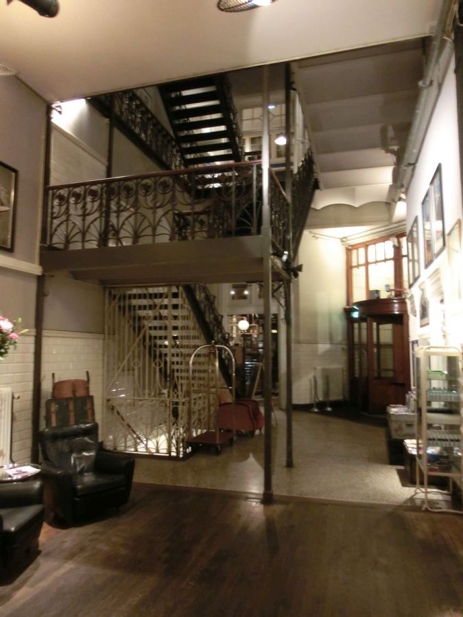 Treppenhaus im Hotel New York - Rotterdam