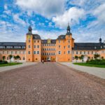 Frontansicht Schloss Schwetzingen - Eingangsbereich