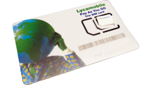 Lycamobile Triple Cut USA Sim-Karte (Mini, Micro, Nano)