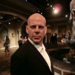 Wachsfigur Bruce Willis bei Madame Tussauds in New York City am Times Square