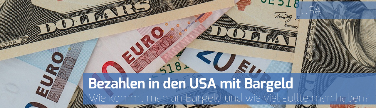 Bezahlen mit Bargeld in den USA